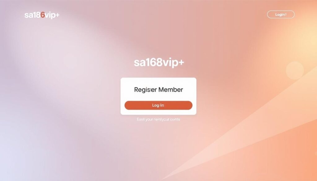 ลงทะเบียนสมาชิก sa168vip+