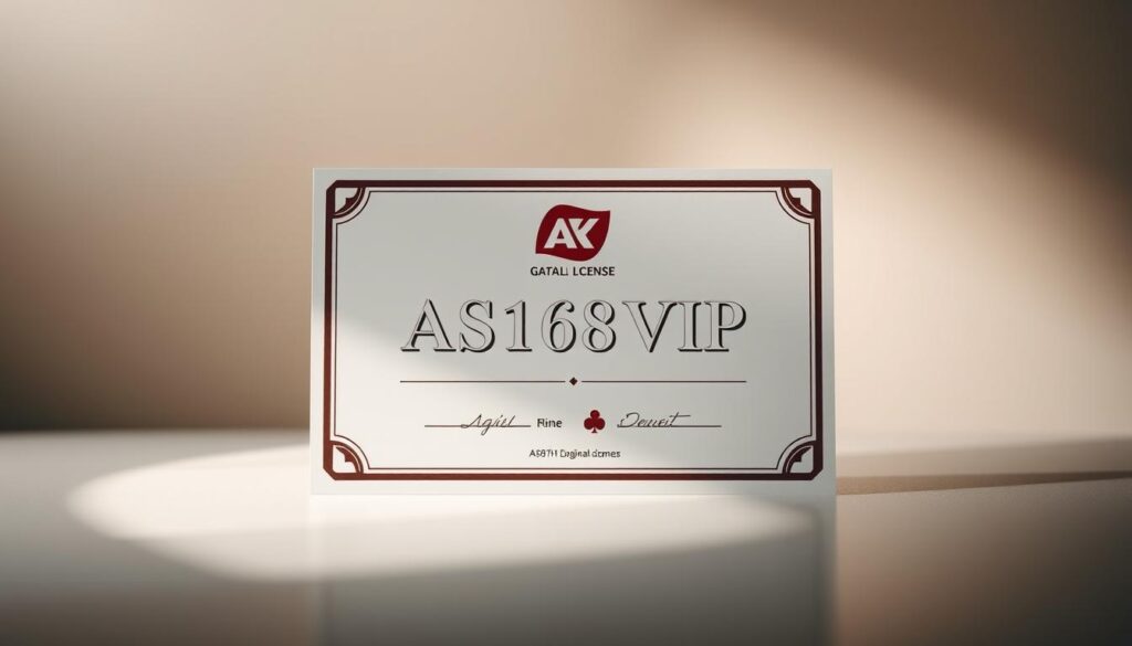 ใบอนุญาตพนัน AS168VIP